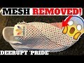 MESH NET REMOVAL! Adidas DEERUPT 'PRIDE'