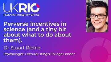 Perverse incentives in science (and a tiny bit about what to do about them).