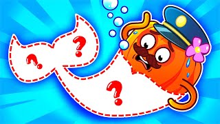 Mermaid Lost Tail 🧜‍♀️ Funny Kids Songs & Nursery Rhymes by VocaVoca Karaoke 🥑🎶