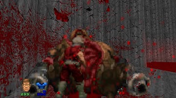 Doom 2: In Spain Only - Level 25: Cataratas de Sangre (Full 100%)