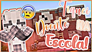 Fiquei Doente Na escola 🤧😰 - Minecraft java Edition