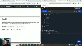 UTS DASAR PEMOGRAMAN || SOAL 3 || PYTHON