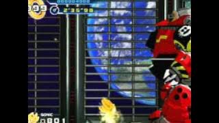 Sonic the Hedgehog 4 Episode 1: Egg Station Zone As Super Sonic (Wii)