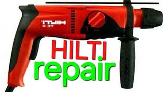 : How to repair a rotary hammer with your own hands Hilti Te2 (Liechtenstein)