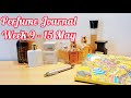 Perfume Journal Part 1. Fragrances I wore last week - May 9 to 15