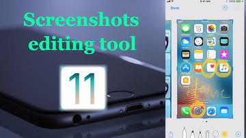 iOS 11 Feature | New SCREENSHOT editing tools! | Day 2@iOS11
