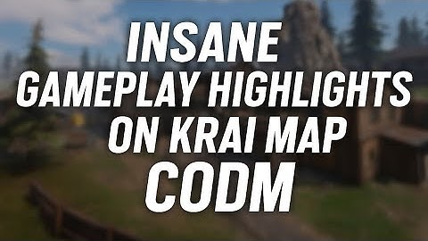 Insane Gameplay Highlights on KRAI Map CODM