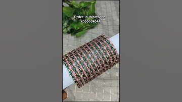 glass bangles lily 💗 #bangles #glassaccessories #trending #glassjumkas