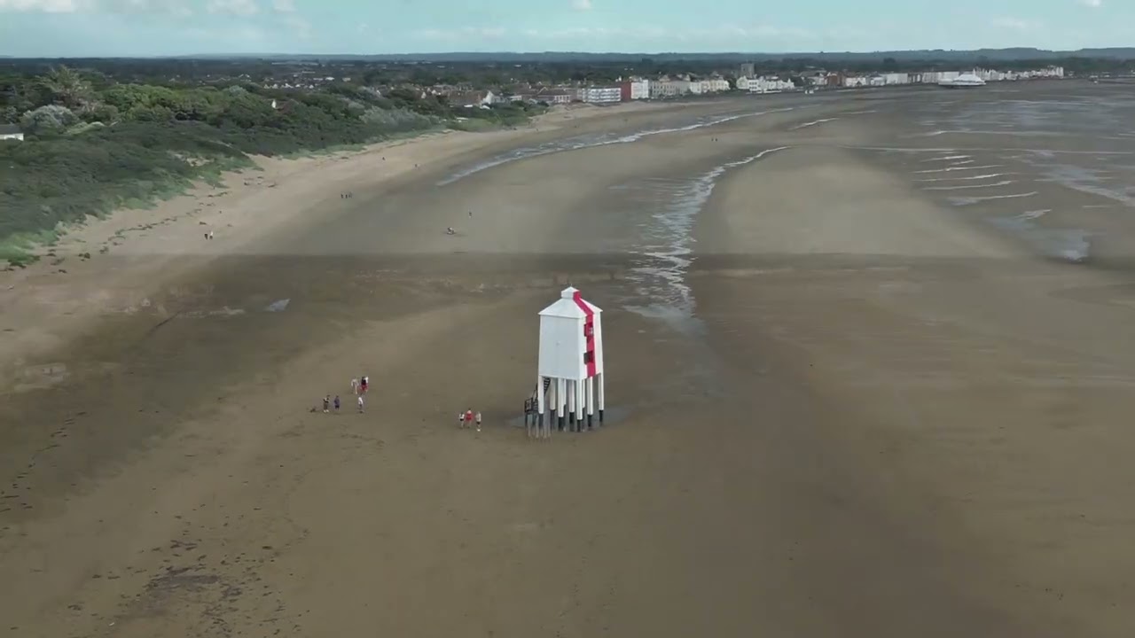 DJI mini pro 3 4k Burnham Lighthouse 1