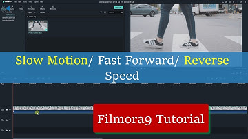 Filmora9 Tutorial Slow Motion, Fast Forward, Reverse Video