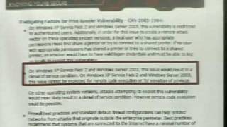 Owasp5055 Part3 - MEMORY CORRUPTION AND BUFFER OVERFLOWS, with Dave Aitel.