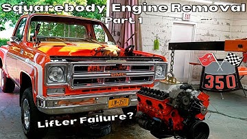 Squarebody Engine Removal
