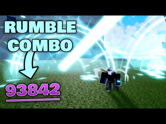 how to combo with rumble blox fruit｜TikTok Search