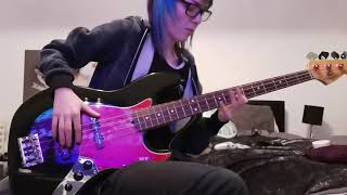 Video thumbnail of "Yungblud - Cotton Candy Bass Cover"