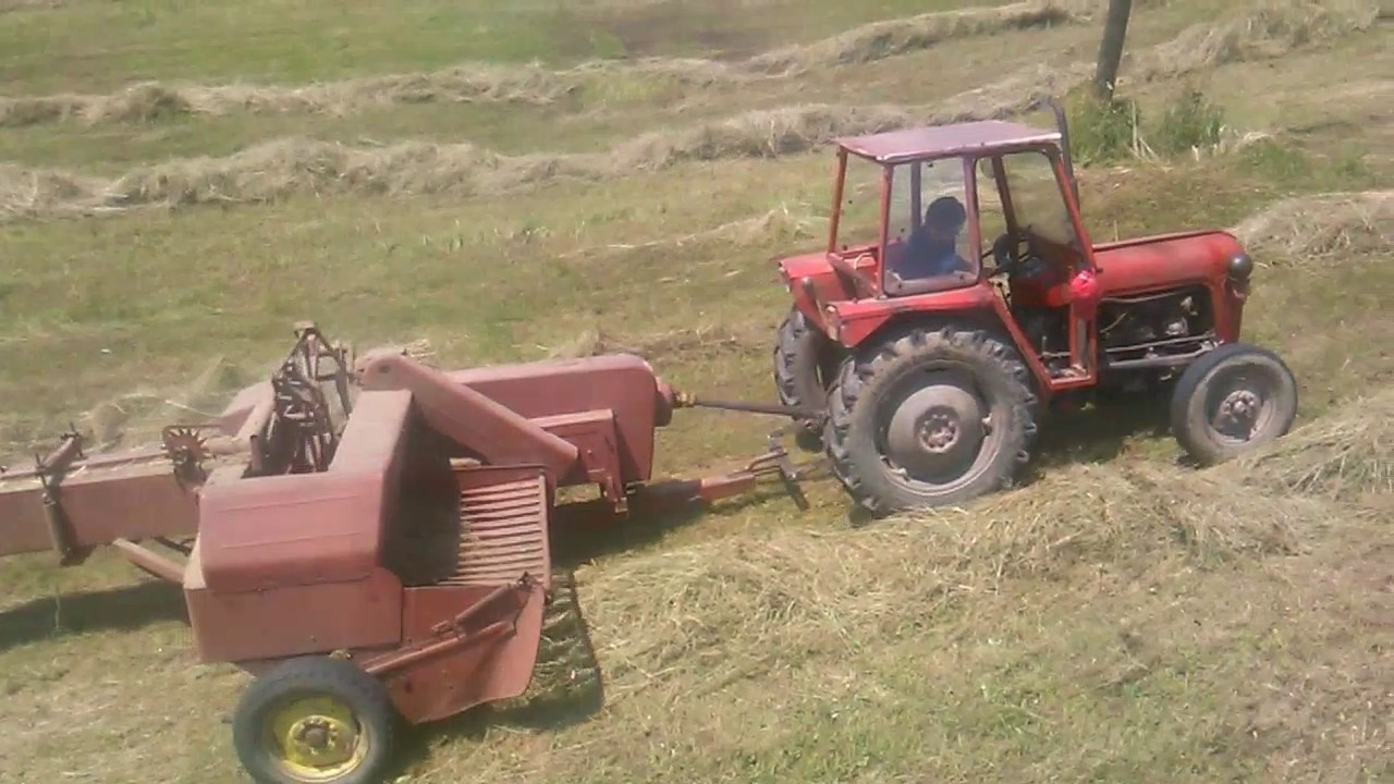 Košenje, skupljanje i baliranje.... :D