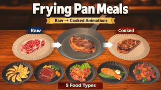 【Unity Asset Store】Frying Pan Meals