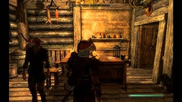 Skyrim - 100 Speech And Fast Easy Level Up