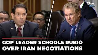 'You Don't Have To Wait For Verification': Republican Rand Paul Grills Rubio Over Iran Negotiations