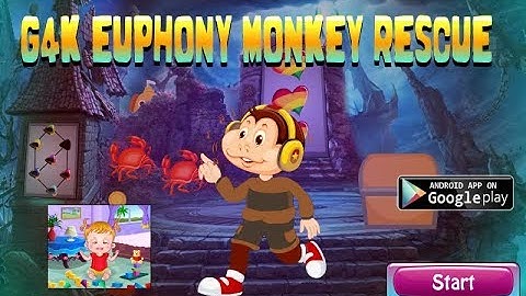 G4K Euphony Monkey Rescue Walkthrough [Games4King]