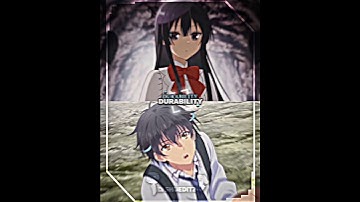 Yumiella Dolkness vs Yogiri Takatou (Both LN) | Remake #anime #instantdeath