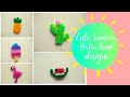 5 Cute Summer Perler Beads Designs | Craft Attack