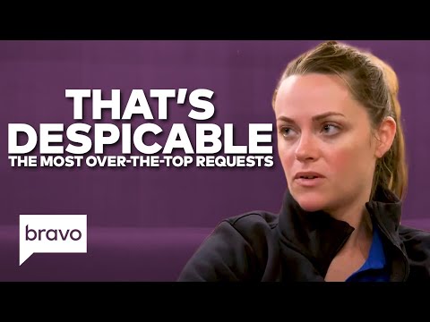 The Most Over-the-Top Requests in Below Deck History | Bravo