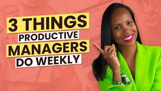 Why You Need a WEEKLY Manager Date | Leadership Tips screenshot 5