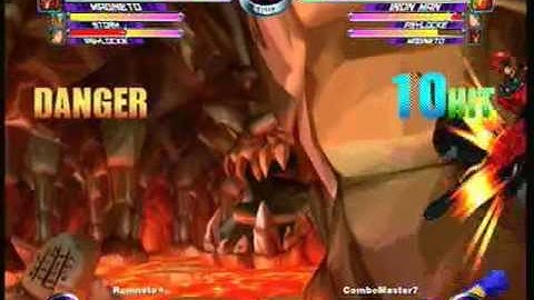 MvC2 Online (360): Brett (MSP) vs ComboMaster7 (Mag/Psy/IM) 32 .:3.2.10:.
