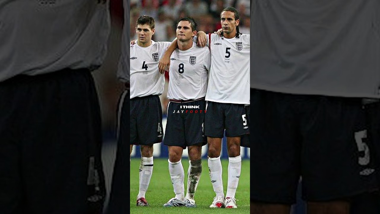 That's why England 2002 - 2010 didn't won any big Title🏆 #football #shorts #england
