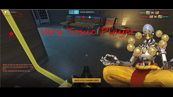The Most Toxic Player I've Encountered in Overwatch