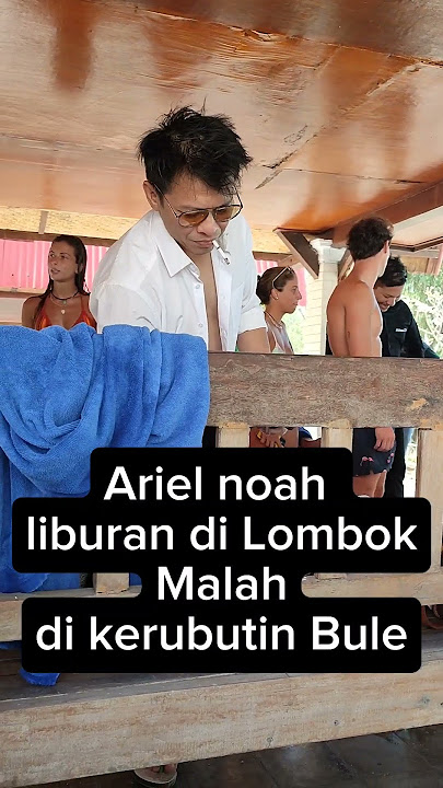 Pesona Ariel Noah,Bule pun tak berkedip😅 #ariel #arielnoah #noah #reels #fypyoutube #reelsvideo