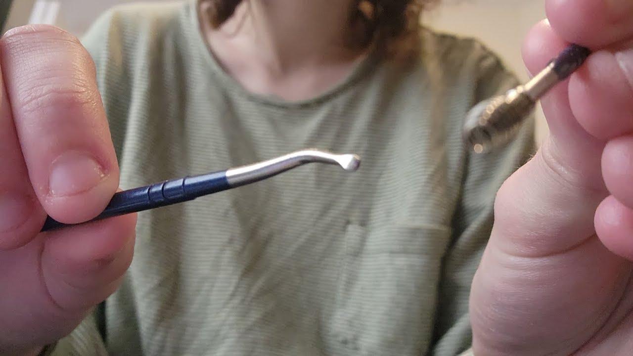 lofi asmr doing your makeup with metal tools (soft spoken, personal attention)