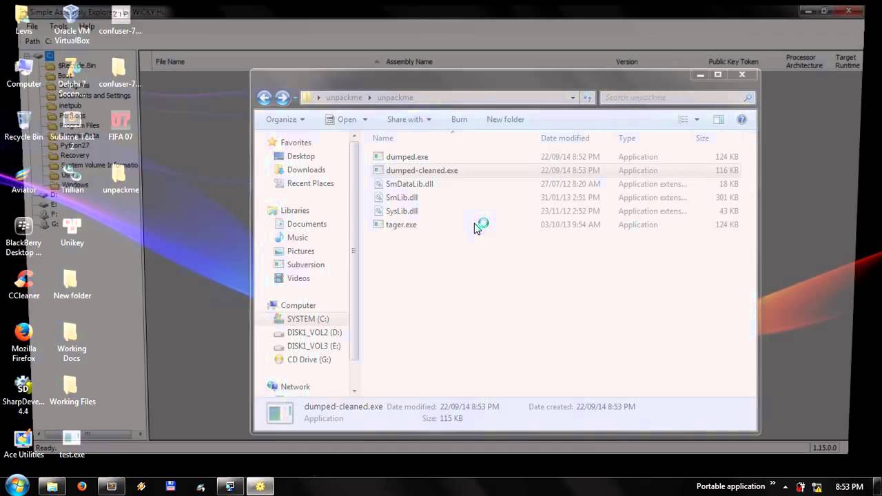 Manually Unpacking Confuser 1 9