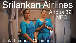 Srilankan Airlines UL 315 from Kuala Lumpur to Colombo