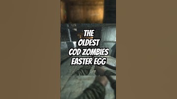 The ORIGINAL Call of Duty Zombies EASTER EGG!