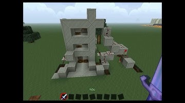 Minecraft 1.5.1 Piston Ascending and Descending Elevator