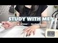 【 study with me 】🌻夏休みは詰め込むぞ〜!!|1hour|no music|writing asmr