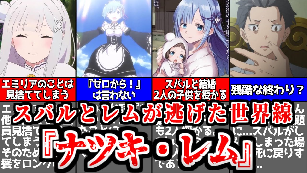 リゼロIF】スバルとレムが