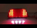 ZRX 400/1100/1200☆流れるテールランプLEDユニット☆超爆光59発