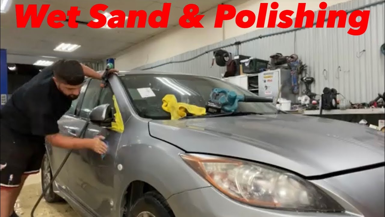 Wet Sand And Polishing New Paint Episode 12 YouTube