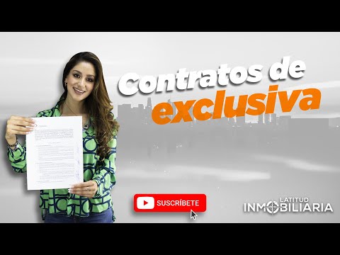 Video: ¿Qué es un contrato inmobiliario exclusivo?