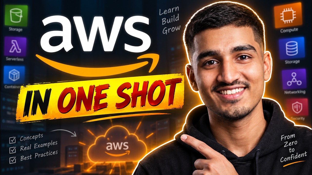 AWS Full Course for Beginners | Complete AWS One Shot with Projects ...