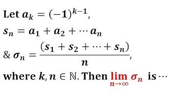 cauchy first theorem on Limit of Sequence of Reals University IIT Jam 2018 Mathematics Solution