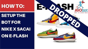 AIO Bot V2 Shopify - How to setup the bot for Nike x Sacai!