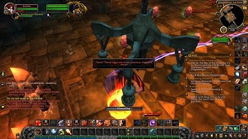 Breaking Razorgore Eggs on Retail WoW (for my Classic guidlies)