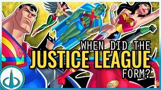 'JUSTICE LEAGUE' Animated Series Timeline! When Does the Super-Team Come Together?