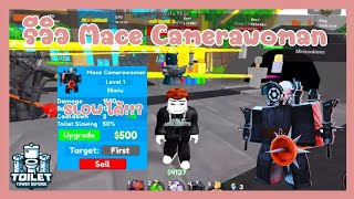 รีวิว Mace Camerawoman ตัวนี้ Slow ได้!!? | Roblox Toilet Tower Defense