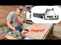 Do I REGRET not buying the Festool? Makita Track Saw 1 year review || The Recreational Woodworker