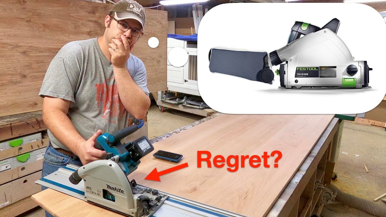 Do I REGRET not buying the Makita Track Saw 1 year review || The Recreational - YouTube