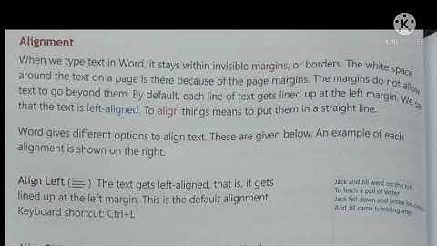 Class-4 Computer ( 6. Paragraph Formatting in Word )